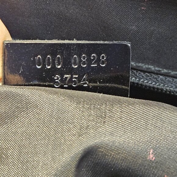 Gucci Black Patent Leather Bamboo Handle 2-Way Bag - Picture 3 of 16